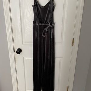 Velvet jumpsuit